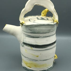 Unglazed Teapot by Sandy Simon 