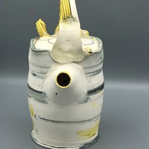 Unglazed Teapot by Sandy Simon 