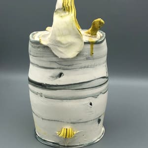 Unglazed Teapot by Sandy Simon 