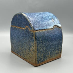 Blue Lidded Box by James Ulry