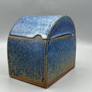 Blue Lidded Box by James Ulry 