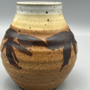 Mid-Century Modern Style Round Vase by Unknown Greene 