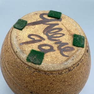 Mid-Century Modern Style Round Vase by Unknown Greene 