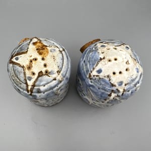 Salt and Pepper Shakers with Corks by Bailey Moore 