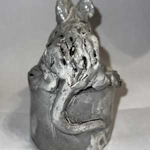 White Rat Chess Piece (Extra Queen) by Ron Meyers