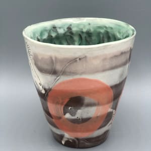 Horse Yunomi by Lynne Hobaica 