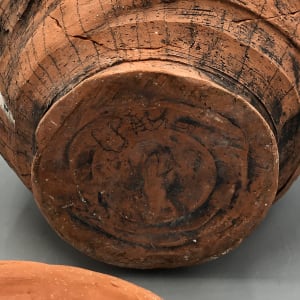 Lidded Jar (Broken) by Caleb Paul 