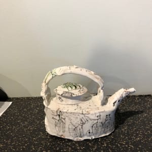 Graffiti Teapot by Ted Saupe 