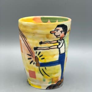 "No Dice" Large Cup by Michael Corney 