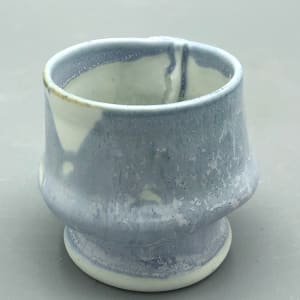 Shot Glass with Robot by Thomas Bumblauskas 