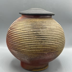 Lidded Water Towel Vessel by Dan Anderson 
