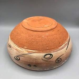 Lidded Chicken Bowl by Ron Meyers 