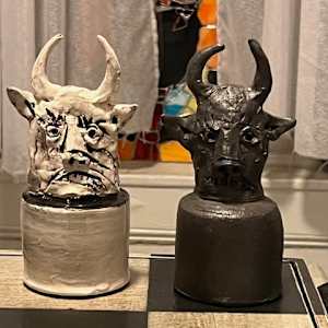 Ron Meyers Chess Set & Board by Ron Meyers