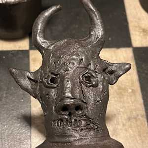 Ron Meyers Chess Set & Board by Ron Meyers