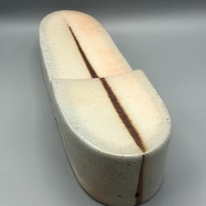 Oval Slab with Two Tiers and Stripe by Nancy Green 