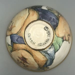 3 Faces Bowl by Mary Lou Higgins 