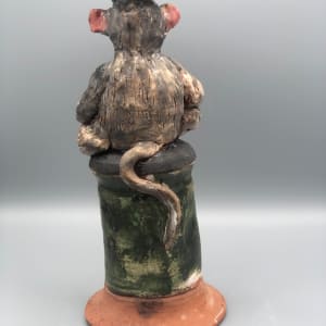 Monkey Candlestick by Ron Meyers 