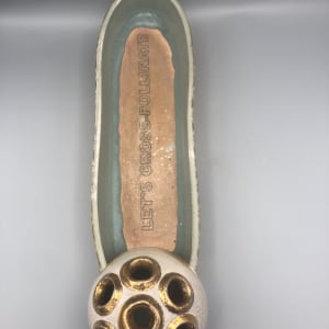 Let's Cross-Pollinate Flower Brick by Allee Etheridge 