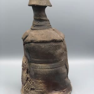Frog Bottle - Woodfired by Ron Meyers 