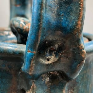 Blue Teapot by Ken Ferguson 
