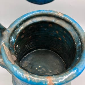 Blue Teapot by Ken Ferguson 