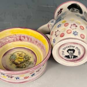 Harry (Styles) Easter Cup & Saucer Set #1 by Tom Edwards 