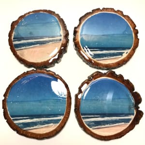 Beach Coasters - set of four 