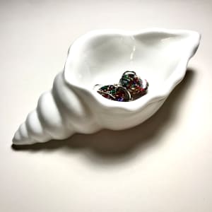 White Shell Trinket Bowl 