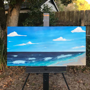 Mom's Beach Painting