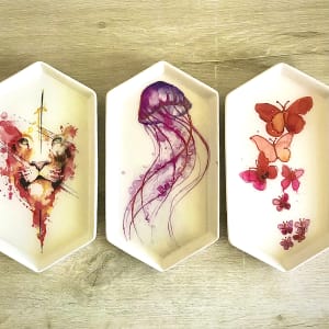 Ceramic Resin Tray by Colorvine by Kelsey