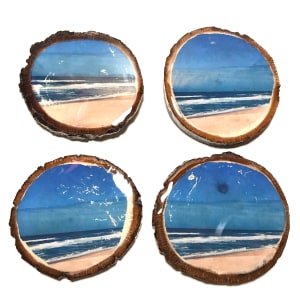 Beach Coasters - set of four 