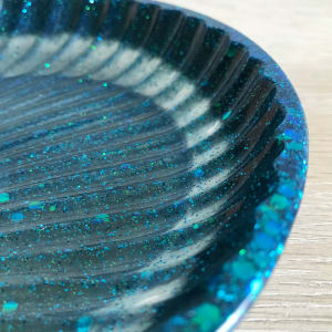 Dark Mermaid Scallop Shell Tray by Colorvine by Kelsey 