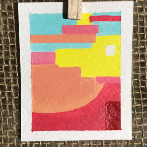 Mini Beach Series no. 2 by Colorvine by Kelsey 