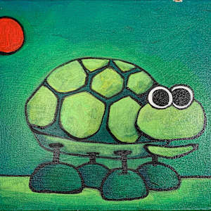 Chatty Turtle by Noelle Dass, Image 1.