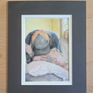 Andrew & Great-Grandfather by Laura Sue Hartline  