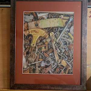 The Weight of Small Things: Nuts Bolts & Echoes by Laura Sue Hartline, Image 2.