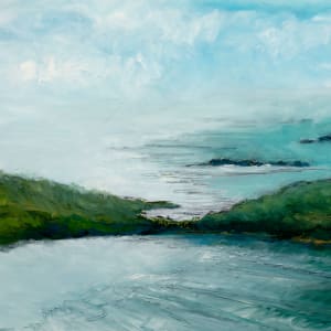 Misty Morning Culebra Island by Kirby Fredendall