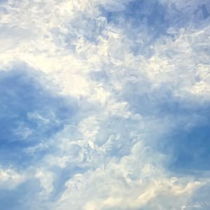 Racing Summer Clouds by Kirby Fredendall