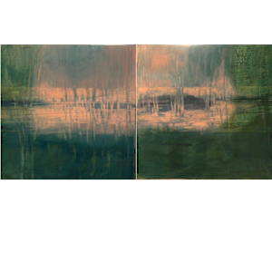 Radiance in Pink and Green by Kirby Fredendall