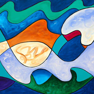 Abstract Beach II by Frenchy, Image 1.