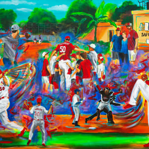 Adam Wainwright Collage by Frenchy
