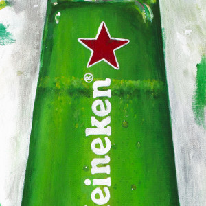 Heineken Mardi Gras Campaign Creative - Bottle by Frenchy 
