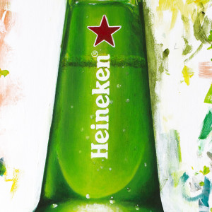Heineken Mardi Gras Campaign Creative - Light Bottle by Frenchy 