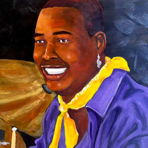 Russell Batiste Portrait by Frenchy 