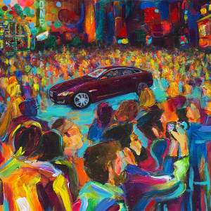 Jaguar Art of Performance II (Reproduction) by Frenchy 
