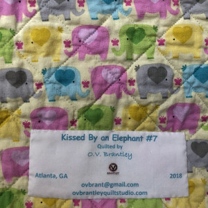 Kissed By an Elephant #7 by O.V. Brantley 