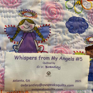 Whispers from My Angels #5 by O.V. Brantley  Image: Whispers From My Angels #5 Label