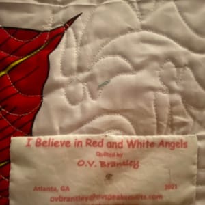 I Believe in Red and White Angels by O.V. Brantley  Image: I Believe  in Red and White Angels Label