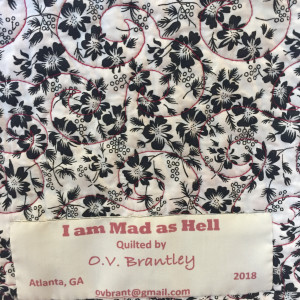 I am Mad as Hell by O.V. Brantley  Image: I am Mad as Hell label