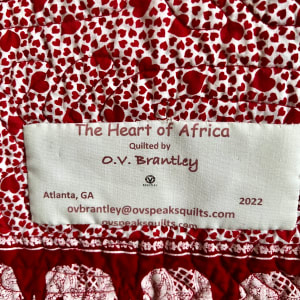 The Heart of Africa  Image: The Heart of Africa Label